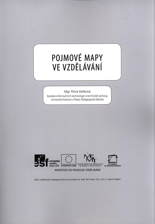 Pojmové mapy ve vzdělávání