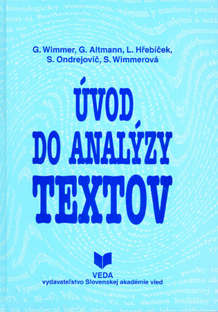 Úvod do analýzy textov
