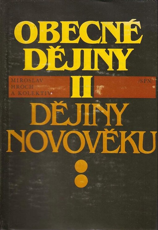 Obecné dějiny.II,Dějiny novověku