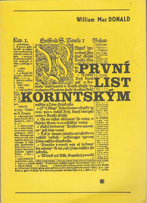 První list Korintským: Úvahy