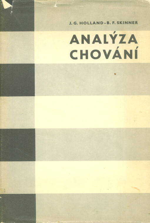 Analýza chování :autoinstrukční program