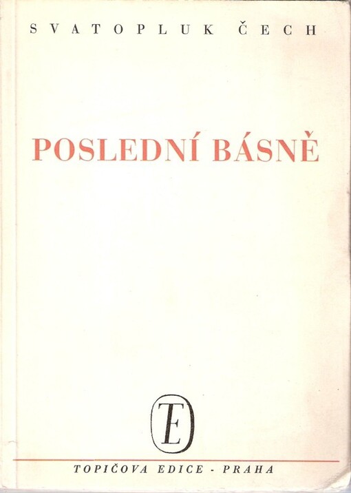 Poslední básně: Step, Do světa širého