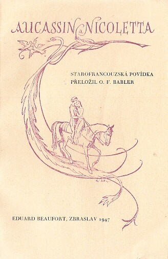 Aucassin a Nicoletta :starofrancouzská povídka
