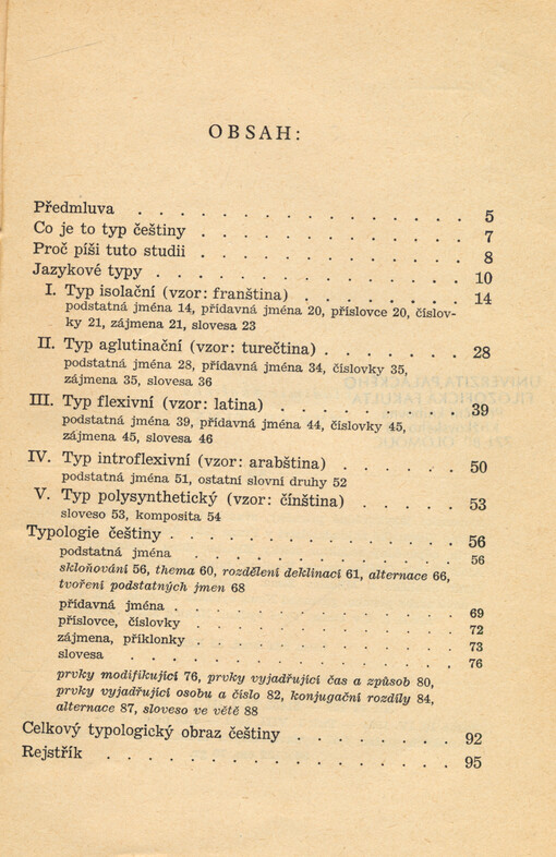 Typ češtiny