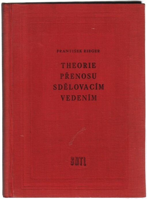 Theorie přenosu sdělovacím vedením